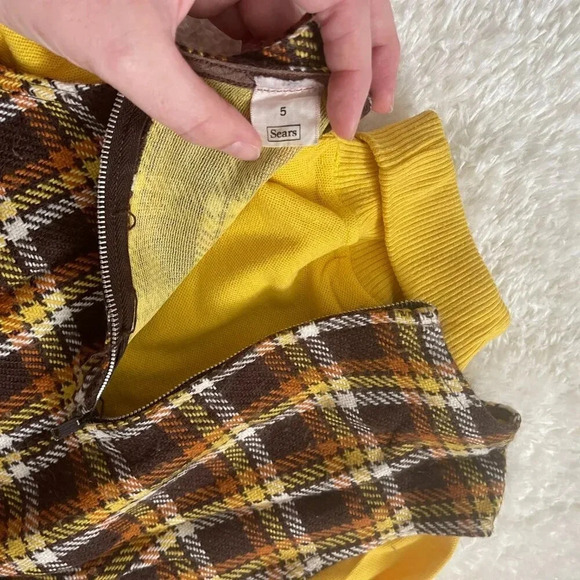 Vintage children's romper, two pieces. Jumper size 6, turtleneck size 5 - Sears - Picture 12 of 14